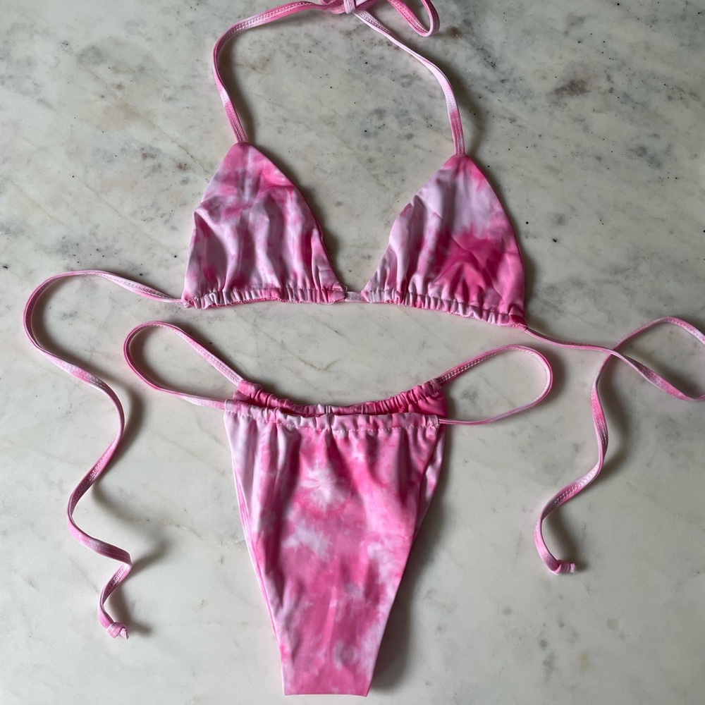 Princess Polly Pink Patterned Bikini - Picture 4 of 5
